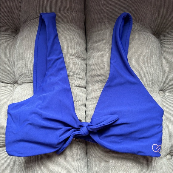 CALIA by Carrie Underwood Other - Calia Indigo Tie Bikini Top